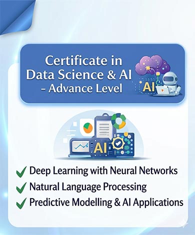Certificate Program in Data Science & Artificial Intelligence - Advanced 