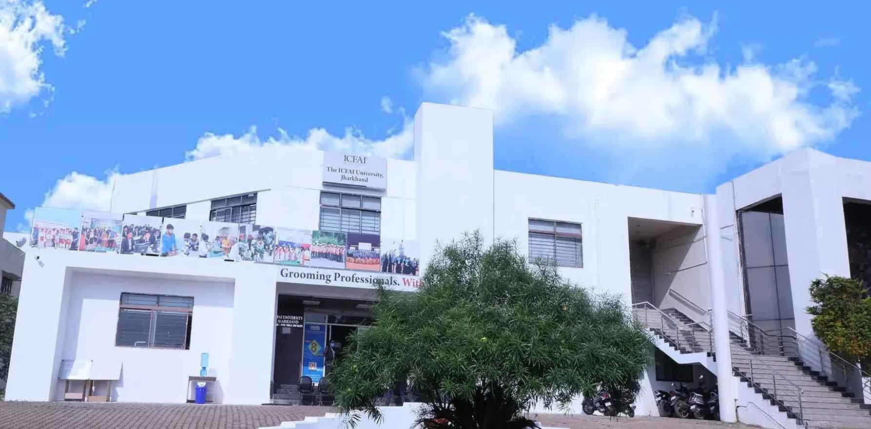 Modern university campus in Ranchi Jharkhand